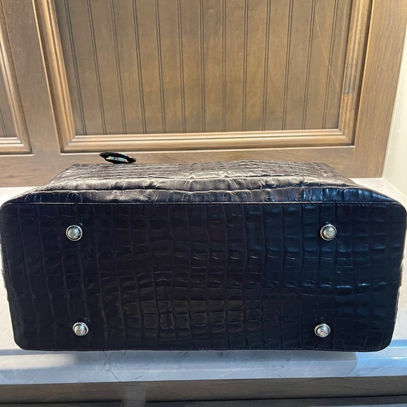 BRAHMIN MEDIUM SHOULDER BAG IN DARK BROWN - Picture 6 of 11